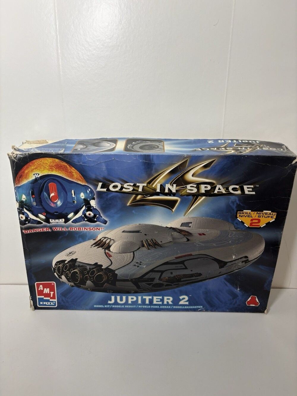 Lost In Space Jupiter 2 Plastic Model Kit AMT Ertl 8459 Open Box 1998